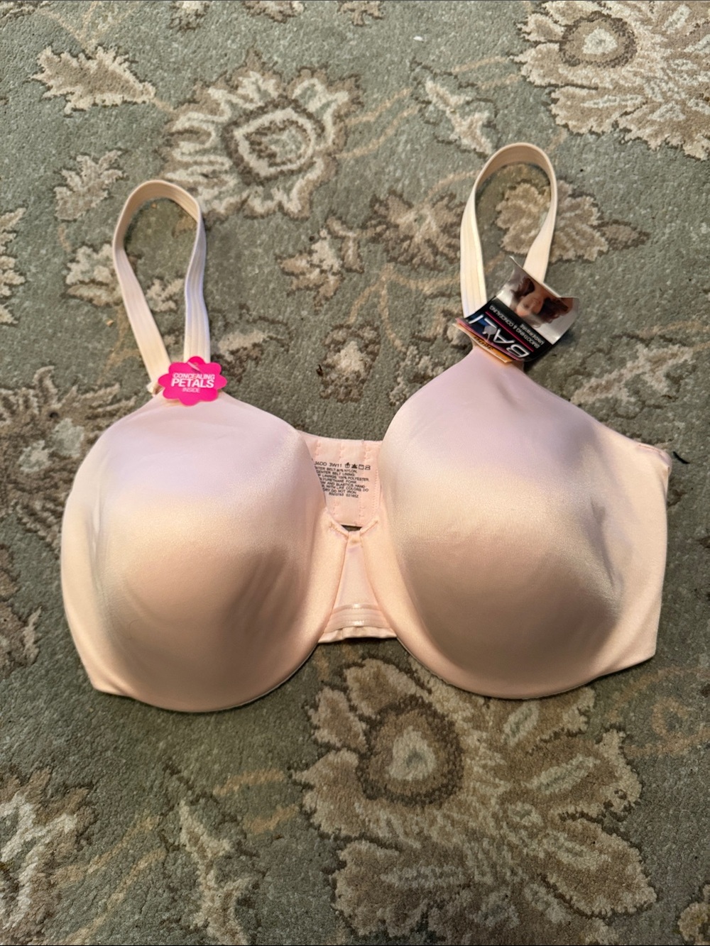 Bali Light Pink Seamless T-Shirt Bra